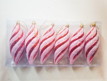 Đồ trang trí noel hộp kẹo dài treo