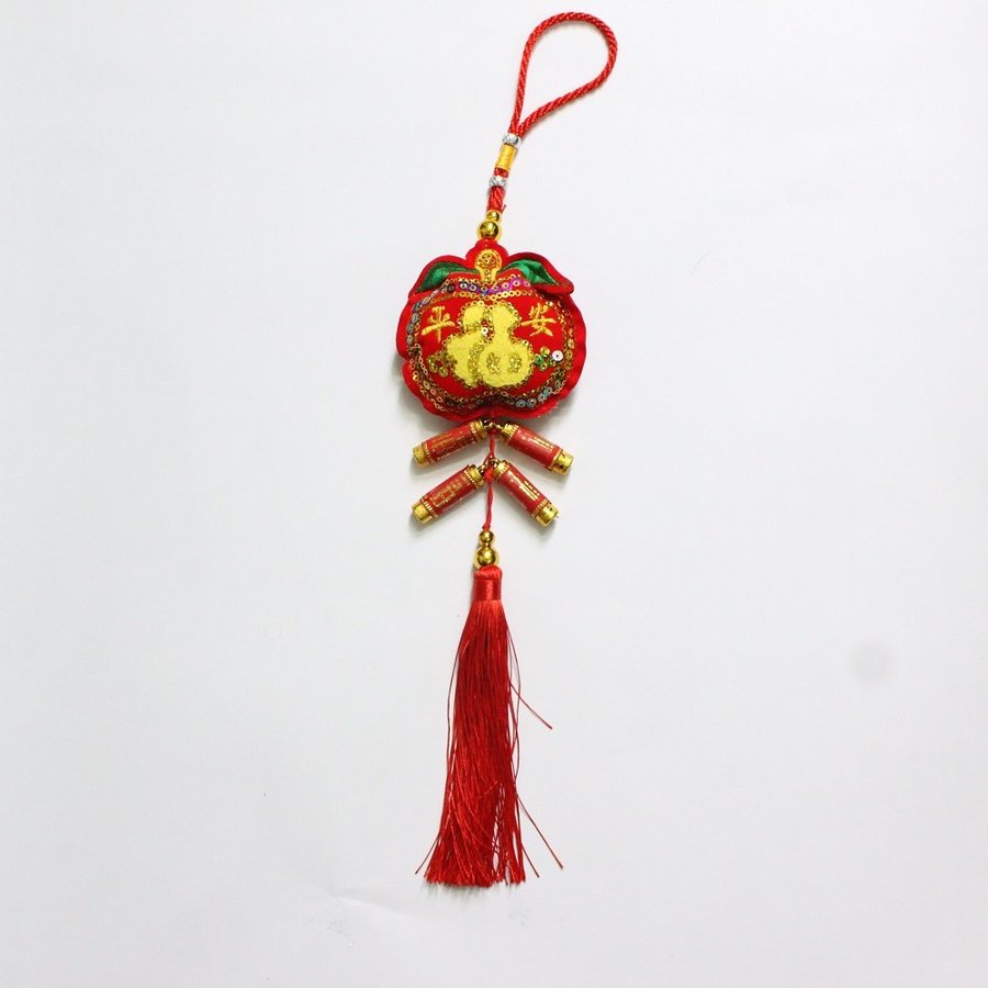 Lộc treo hình quả táo trang trí tết