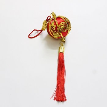 Đèn lồng đỏ cá chép vàng trang trí tết