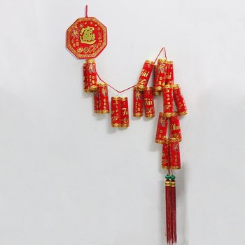 Dây pháo đỏ  trang trí tết nhiều size