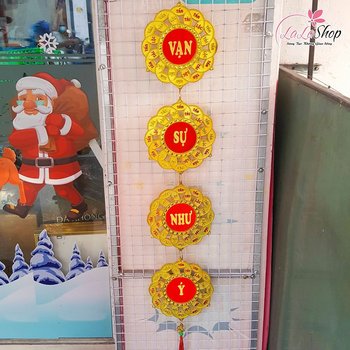 Dây liễn chữ vạn sự như ý treo trang trí Tết