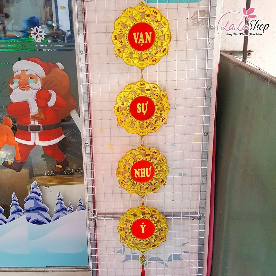 Dây liễn chữ vạn sự như ý treo trang trí Tết