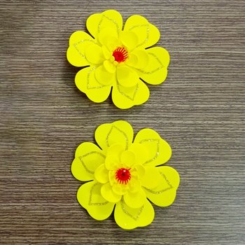 Hoa mai nhựa trang trí tết 02