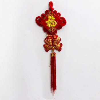 Liễn Chữ Phúc Cá Chép Đỏ Trang Trí Tết 06