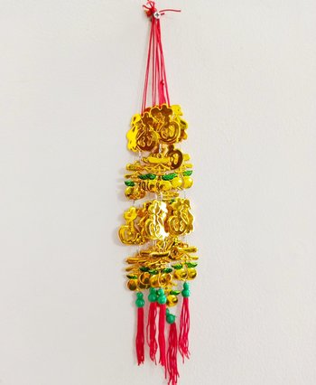 Combo 5 dây lộc đại cát chữ vàng trang trí tết