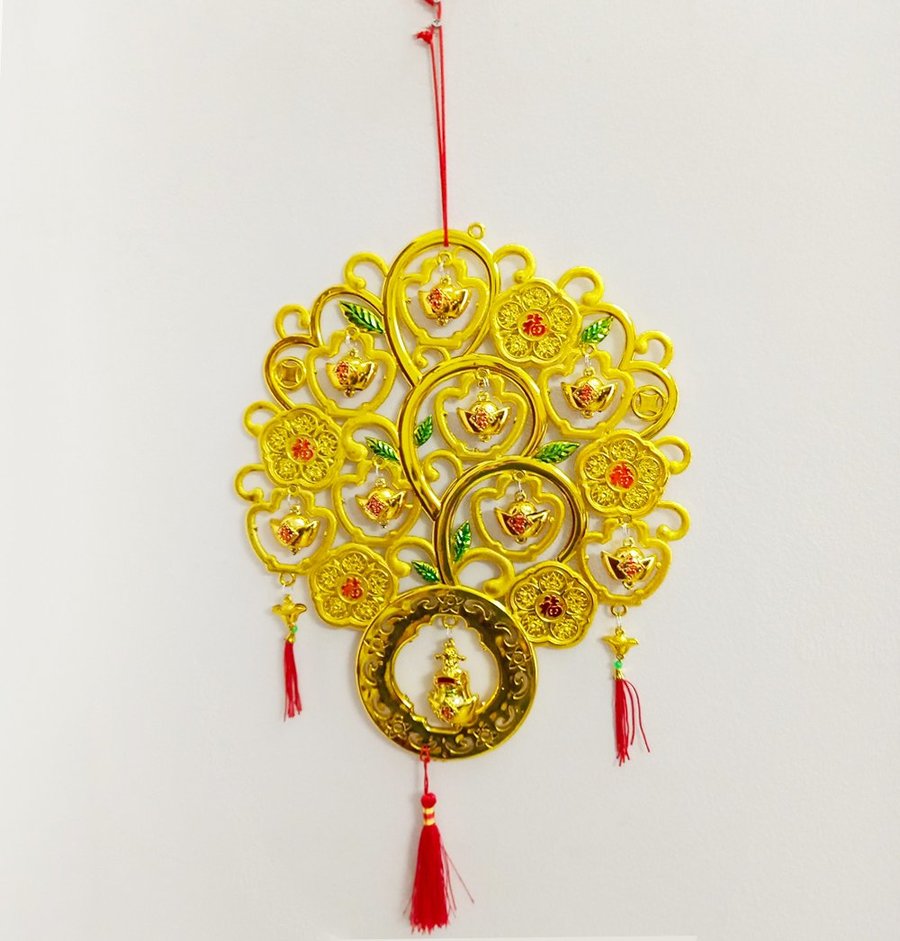 Lộc treo Cây lộc vàng phát tài 04