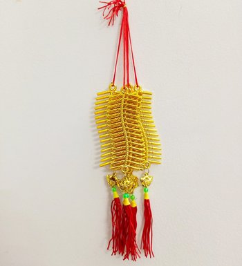 Combo 5 dây Lộc treo Dây pháo vàng trang trí tết (67)