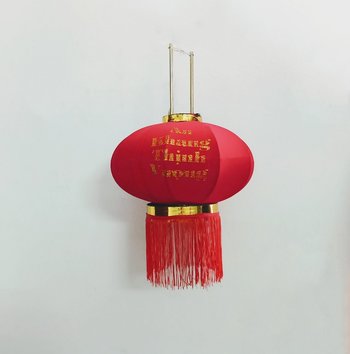 Lồng đèn đỏ trang trí tết 02