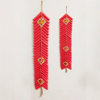 Dây pháo giấy trang trí Tết