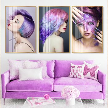 Tranh Treo Tường tóc nghệ thuật 2