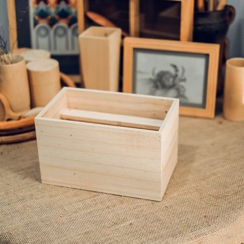 Hộp gỗ chữ nhật 25x15x15