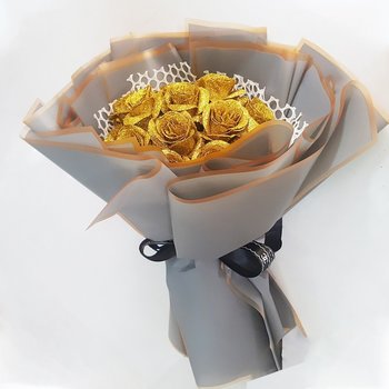 BÓ HOA KIM TUYẾN - VÀNG RỰC RỠ