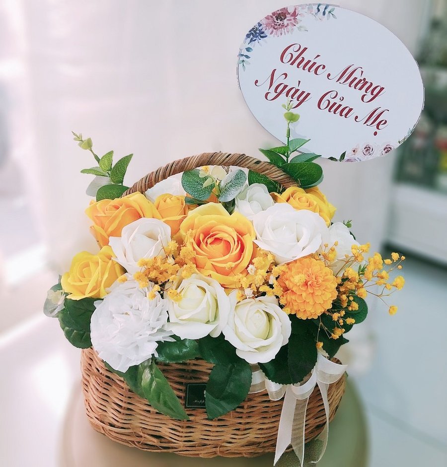 GIỎ HOA NẮNG SỚM BAN MAI
