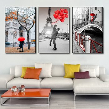 Tranh Treo Tường Đôi Tình Nhân Lãng Mạn