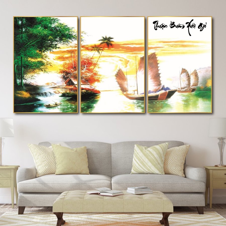 Tranh Treo Tường Thuận Buồm Xuôi Gió 10