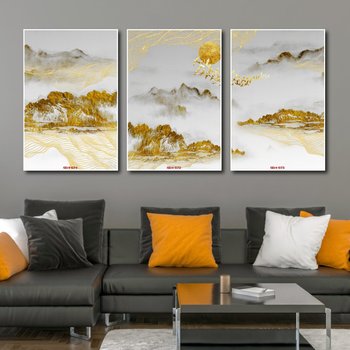 Tranh Nghệ Thuật Trừu Tượng Núi Non Hữu Tình 2