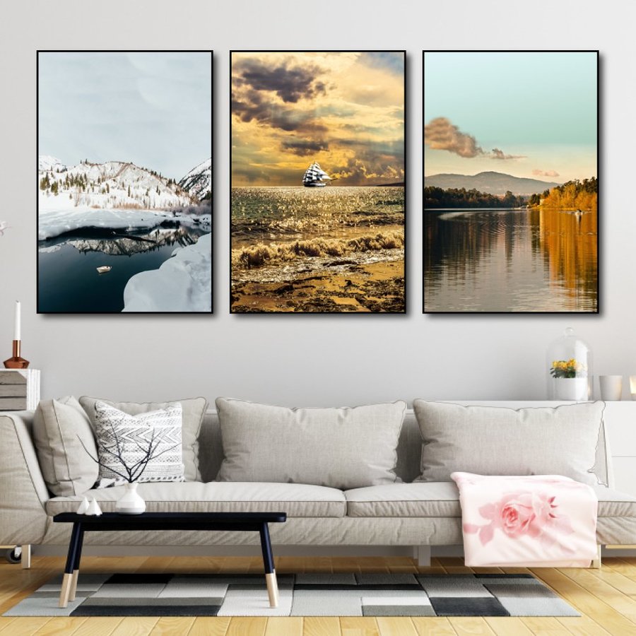 Tranh treo tường thiên nhiên tươi đẹp 12