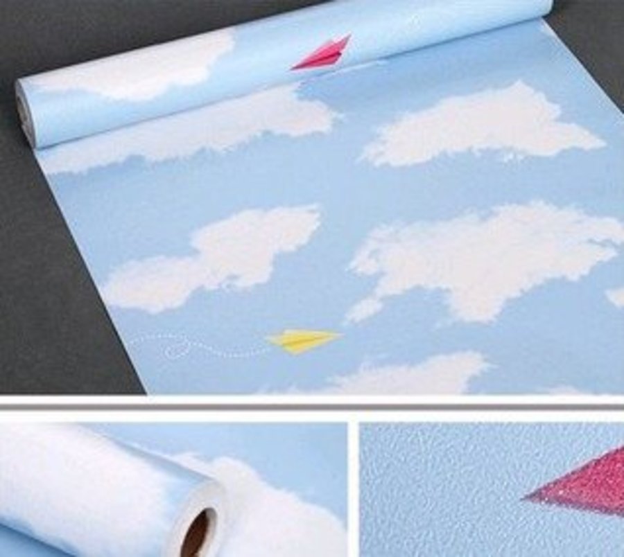 10m Giấy dán tường bầu trời xanh