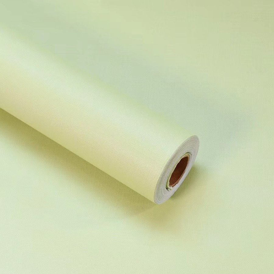 10m Giấy Dán Tường Màu Vàng Nhám