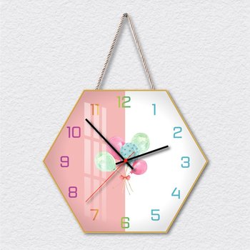 Tranh Đồng Hồ Bong Bóng Sắc Màu