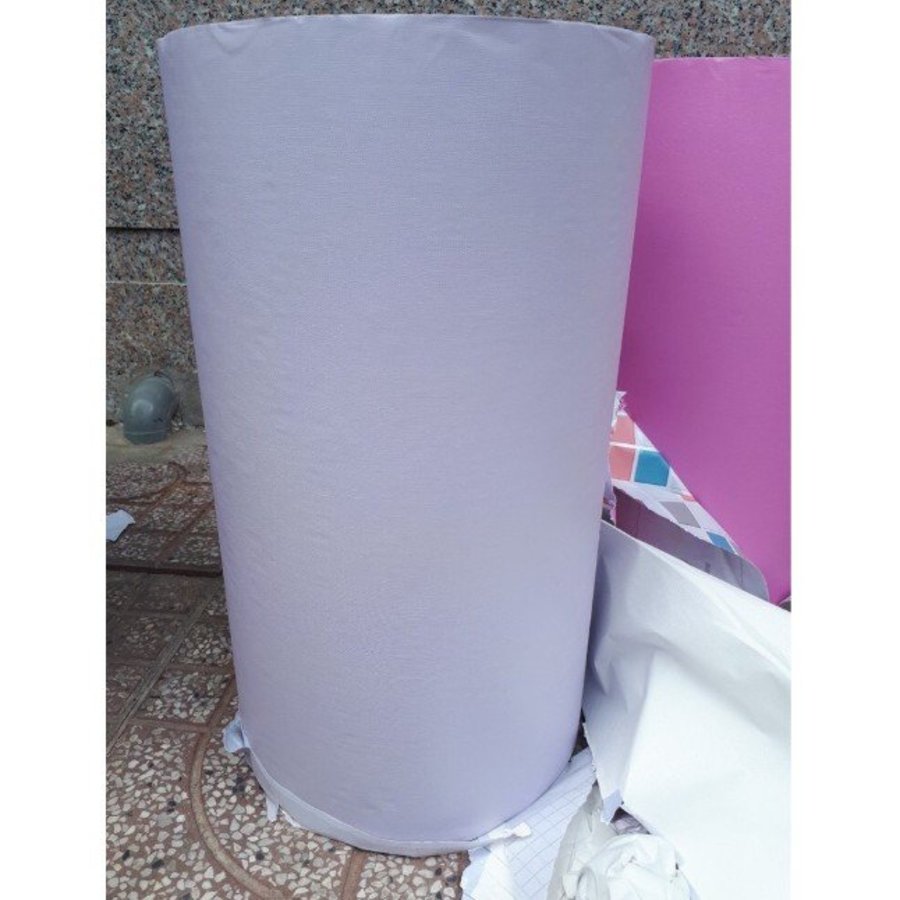 10m Giấy Dán Tường Màu Xám Xanh Nhám