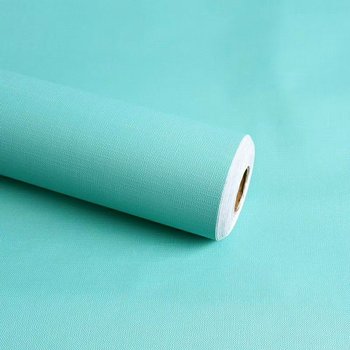 10m Giấy Dán Tường Màu Xanh Ngọc Nhám