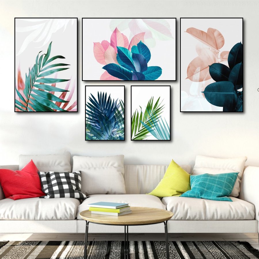 Bộ tranh lá nghệ thuật 4