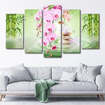 Tranh Treo Tường Spa Hoa Lan Hồng