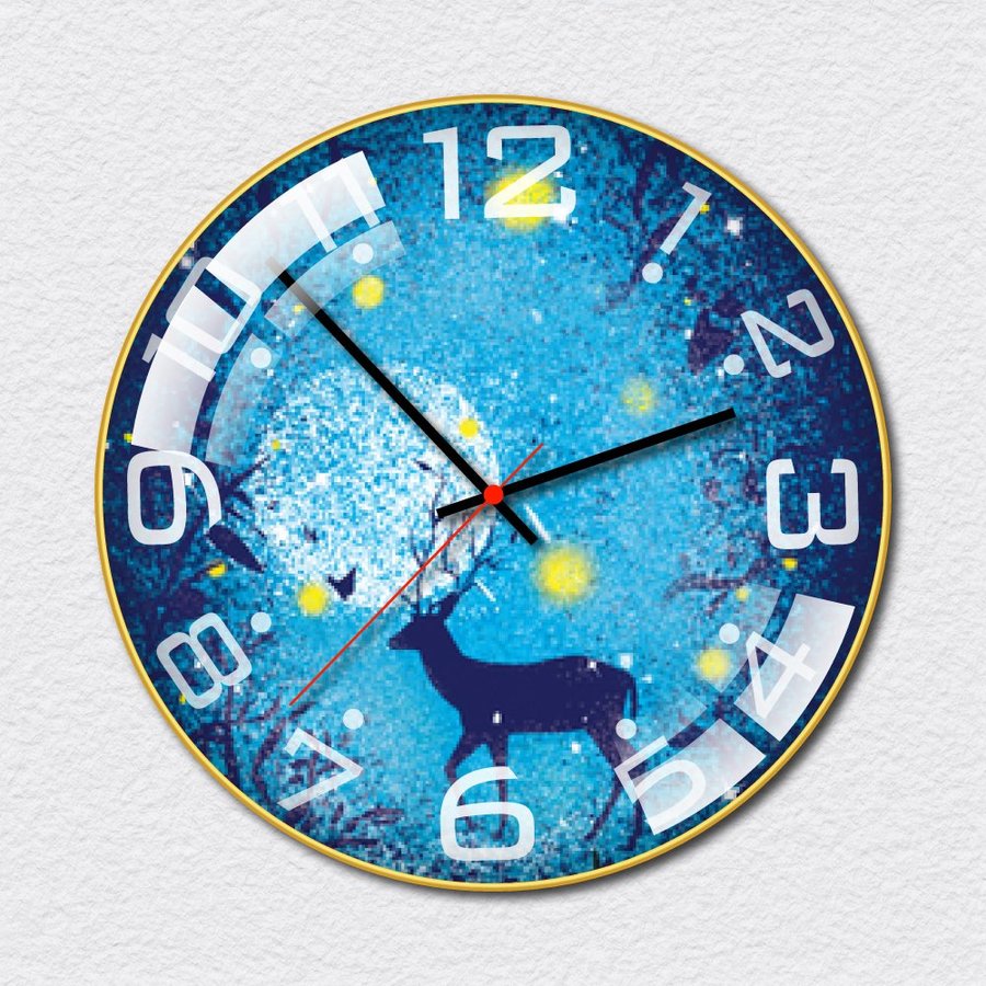 Đồng Hồ Vintage Hươu Nghệ Thuật