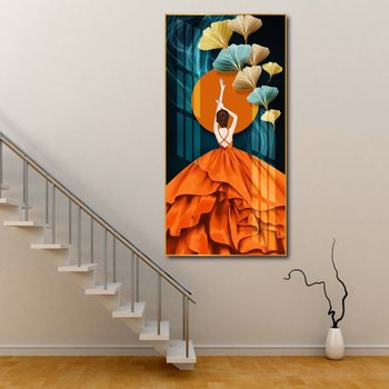 Tranh treo tường cô gái nghệ thuật 10