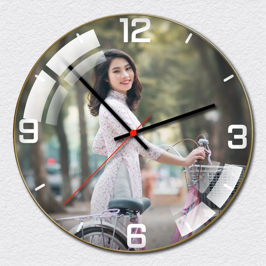 Đồng Hồ Tráng Gương Thiết Kế Theo Yêu Cầu Mẫu 8