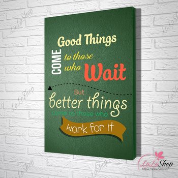 Tranh Văn Phòng Good Things