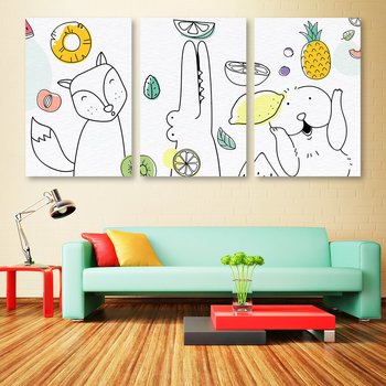 Tranh Treo Tường Động Vật Ngộ Nghĩnh 3