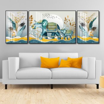 Tranh Treo Tường Voi Nghệ Thuật 8