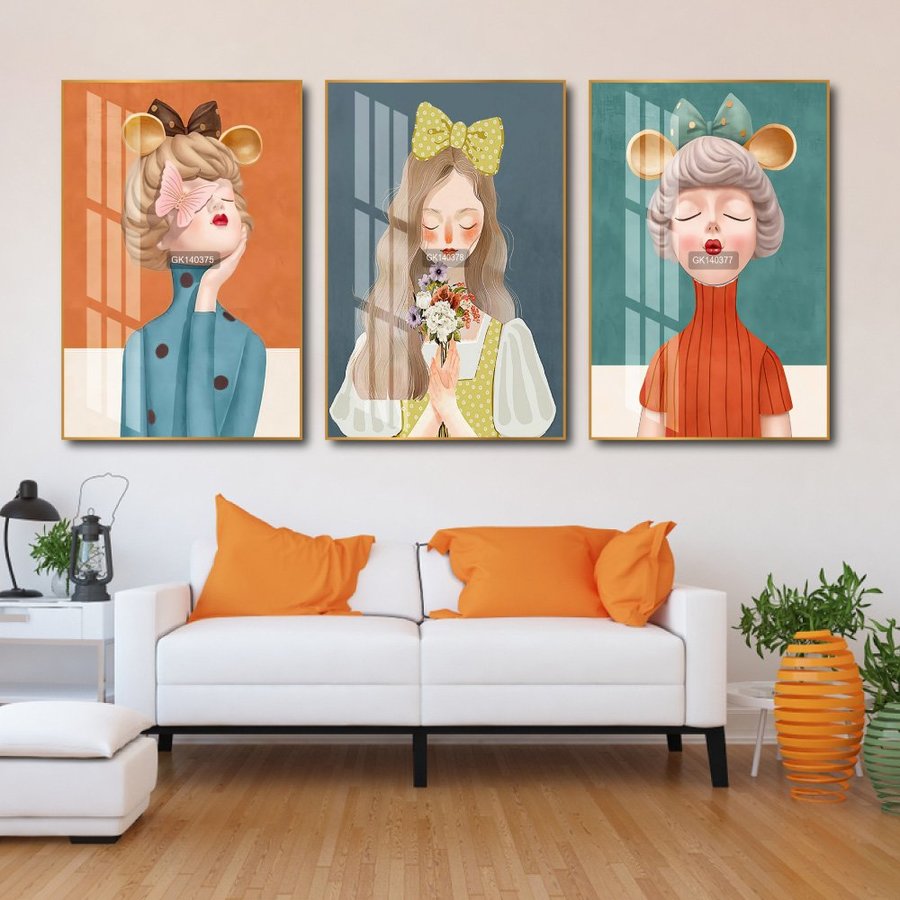 Tranh Treo Tường Những Cô Gái Nghệ Thuật