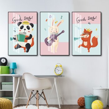 Tranh Treo Tường Động Vật Vui Nhộn