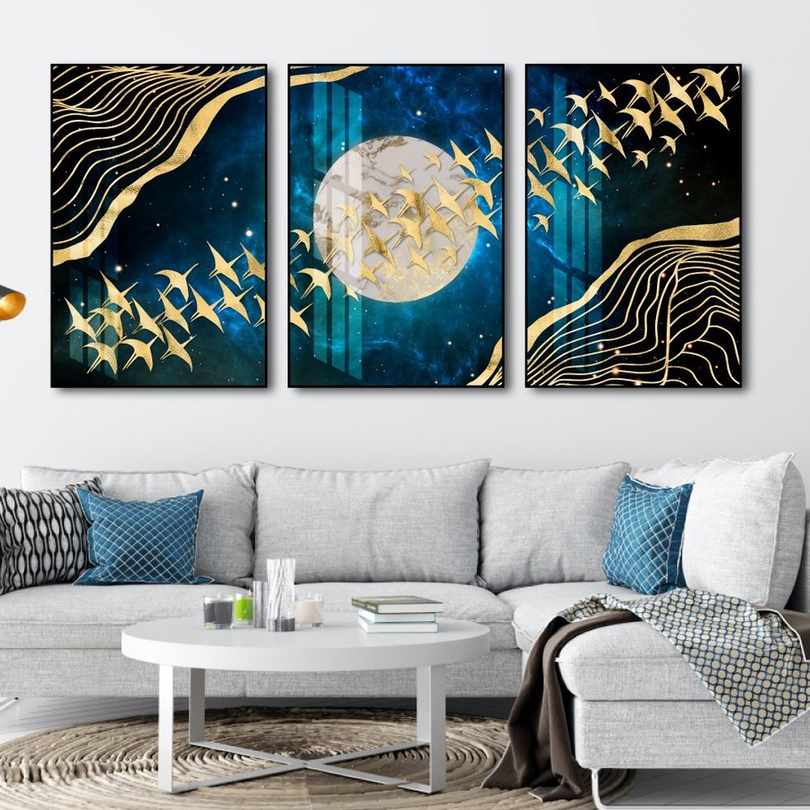 Tranh Treo Tường Én Vàng Nghệ Thuật