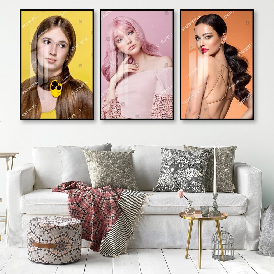 Tranh Treo Tường Nghệ Thuật Lady Hair