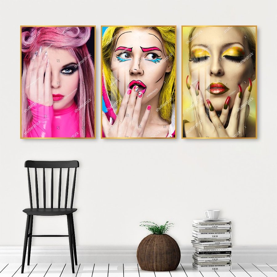 Tranh Treo Tường Nghệ Thuật Nail Spa