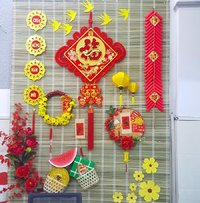 Mành Tre Trang Trí Tết 2026