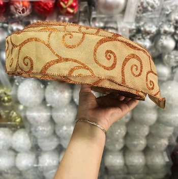 Cuộn ruy băng 10 mét họa tiết trang trí noel