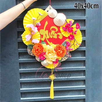 Mẹt trang trí tết xuân và phụ kiện sắc xuân