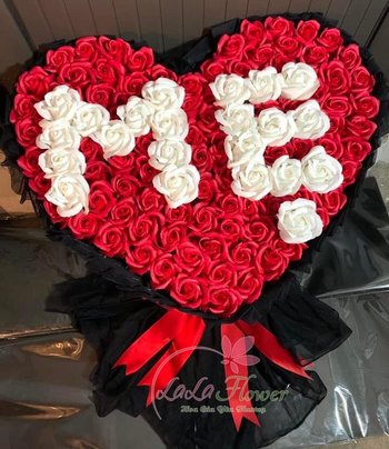 Bó 99 hoa hồng sáp thơm cao cấp tặng mẹ