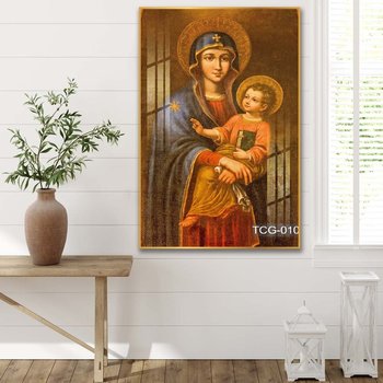 Tranh Treo Tường Đức Mẹ Maria Bế Hài Nhi