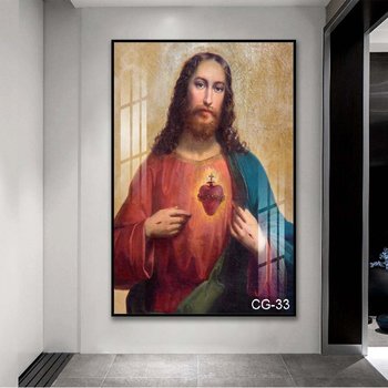 Tranh trái tim chúa giêsu 3