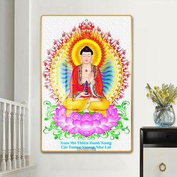 Tranh treo tường phật dược sư 02
