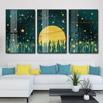 Tranh treo tường ngôi sao và mặt trăng 2