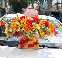 Lẵng Hoa Sáp Để Bàn