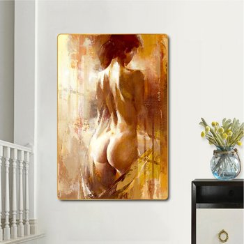 Tranh treo tường sơn dầu thiếu nữ khỏa thân 12
