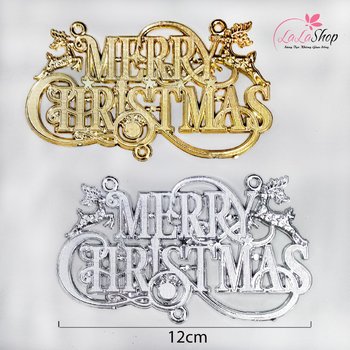 Đồ Trang Trí Noel bộ 10 chữ Merry Christmas
